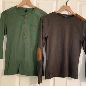 2 Ralph Lauren Tops Size L